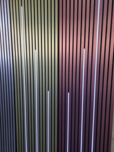 LED Slat Wall Panel RGB Lighting Kit – Pack of 6